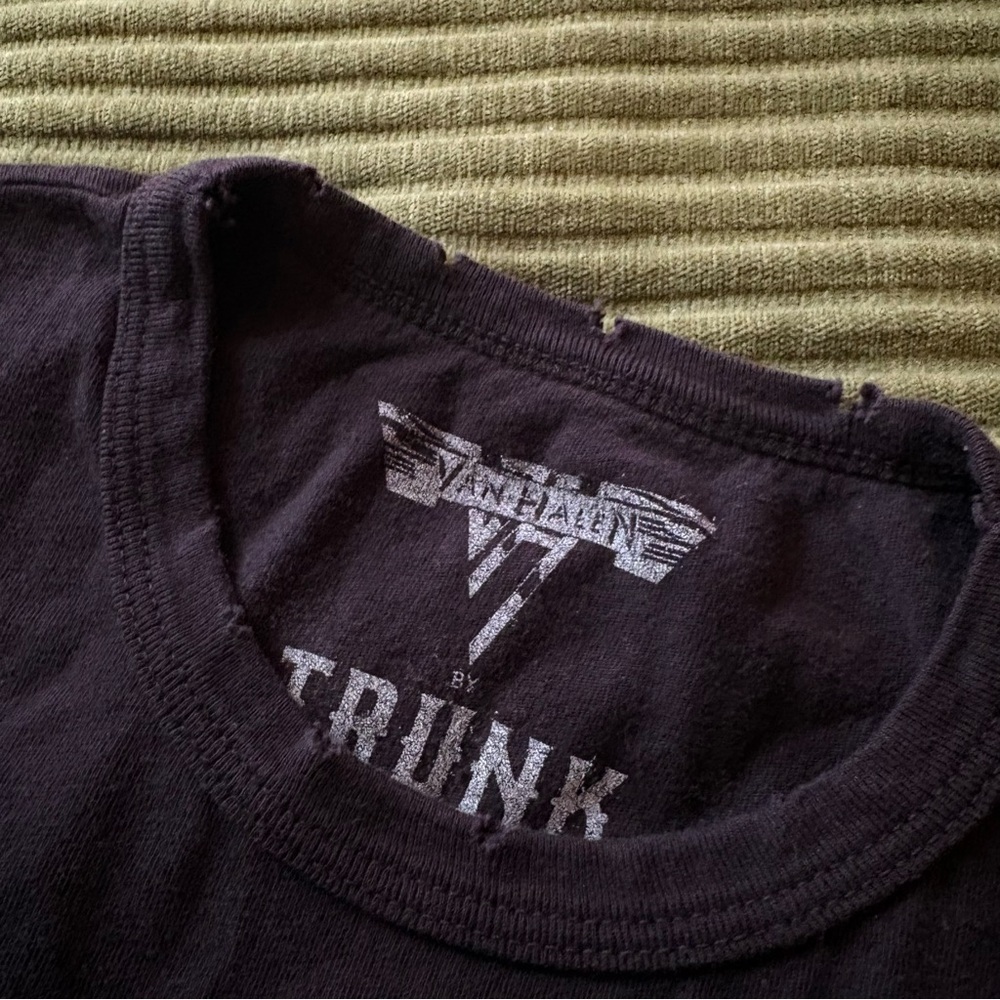 Free People Trunk Ltd Van Halen T-Shirt Sz S - Picture 6 of 9